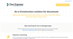 Desktop Screenshot of docexpress.com